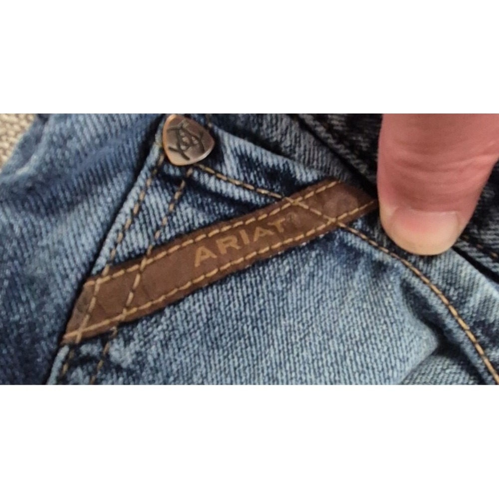 Ariat M4 Legacy Relaxed Bootcut Jeans Men's 36x30 Blue Denim Workwear Western - Picture 7 of 16